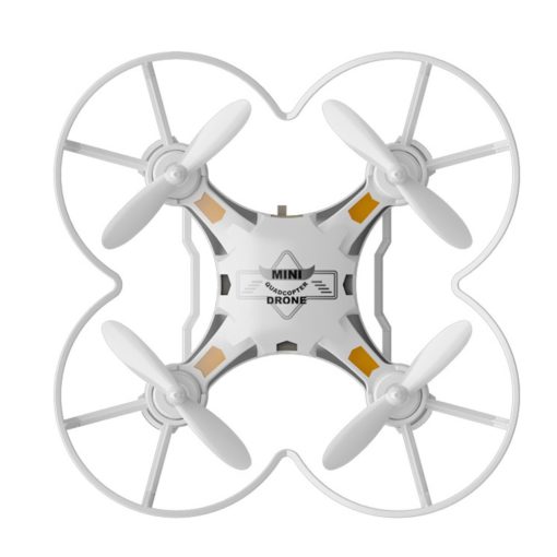 White Mini Pocket Drone Quadcopter